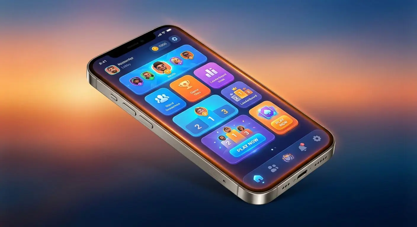 Übersicht der mobilen PlayOJO App auf einem Smartphone