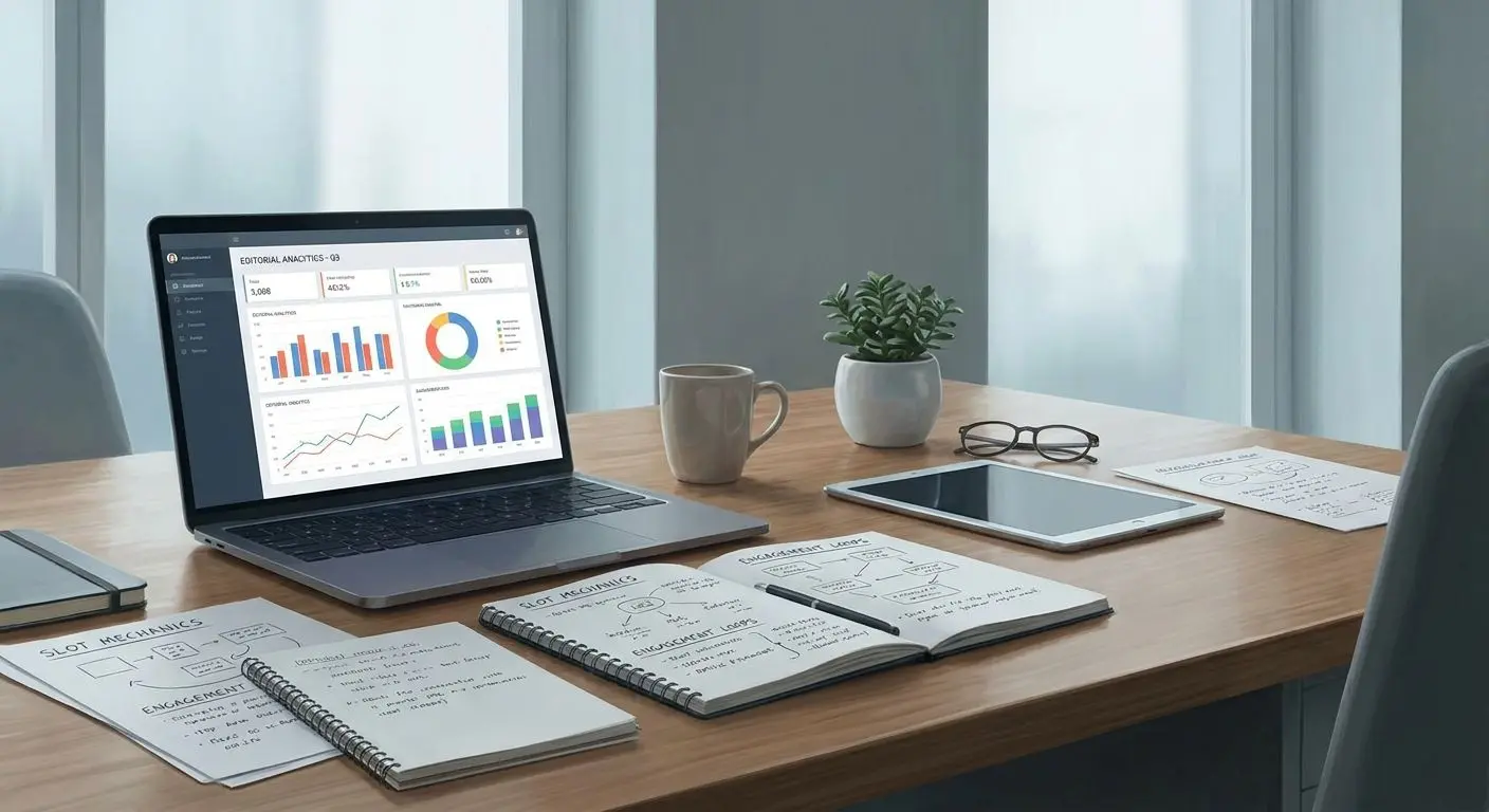 Illustrative Darstellung eines Experten-Arbeitsplatzes für Spielanalysen