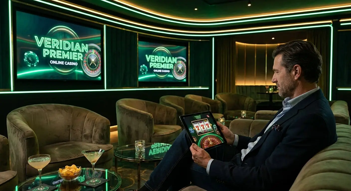 High Roller Spieler in entspanntem Premium-Umfeld im PlayOJO Stil