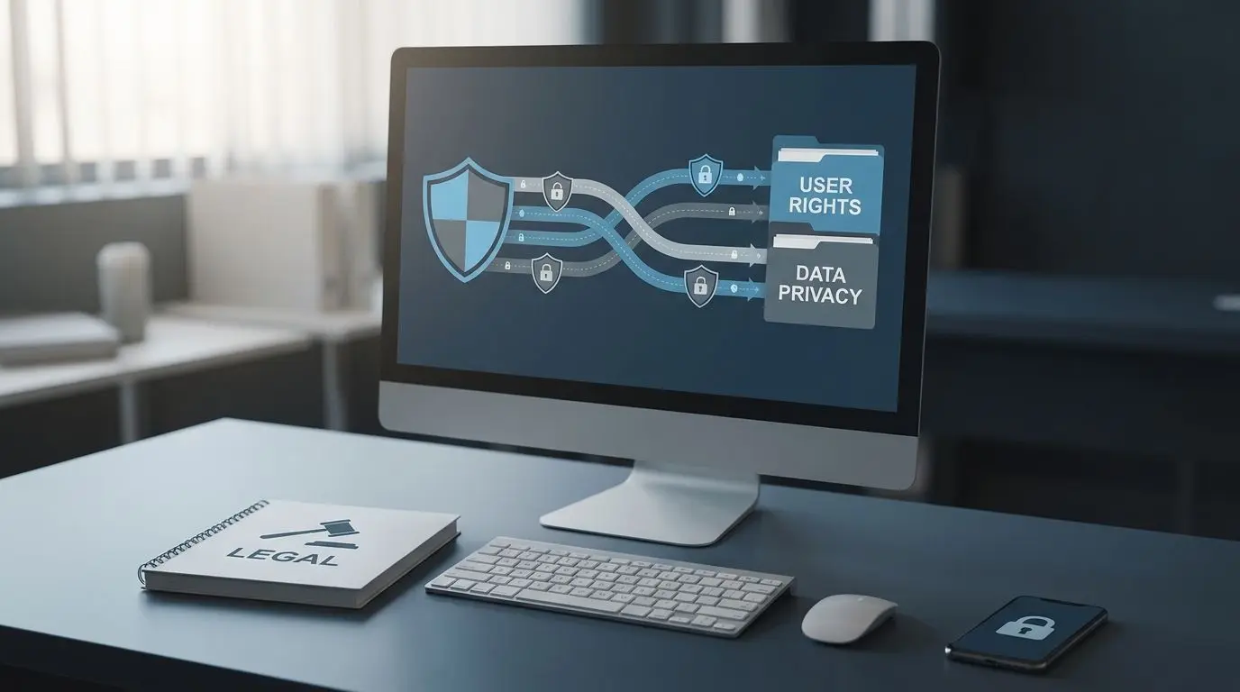 Datenschutz-Unterlagen und sichere Datenübersicht