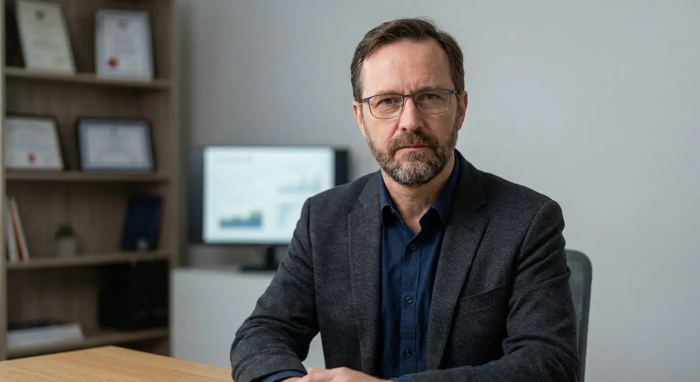 Neutraler Avatar eines Fachautors für Online-Plattformen